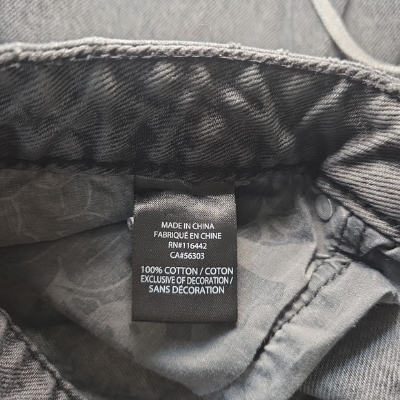 Empyre men's Loose Fit baggy Light Wash black Skate Jeans size 32x30 - Picture 4 of 8